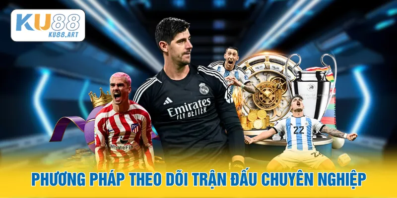 Phương pháp theo dõi trận đấu chuyên nghiệp