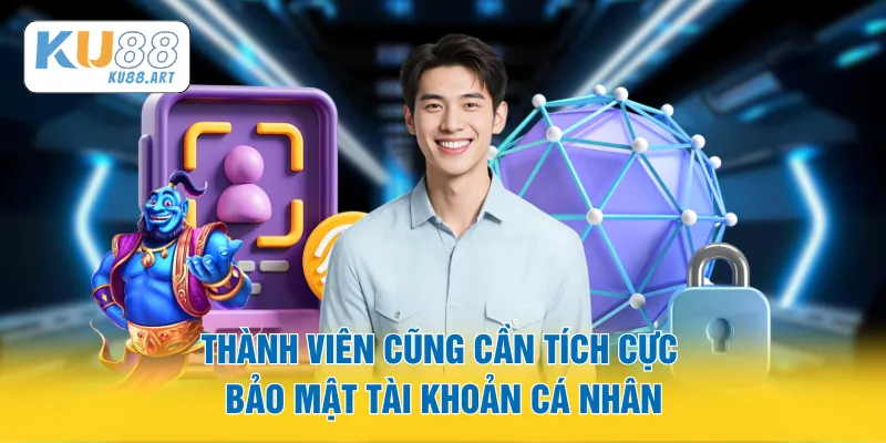 Thành viên cũng cần tích cực bảo mật tài khoản cá nhân