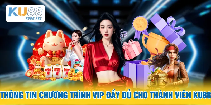 Thông tin chương trình VIP đầy đủ cho thành viên KU88