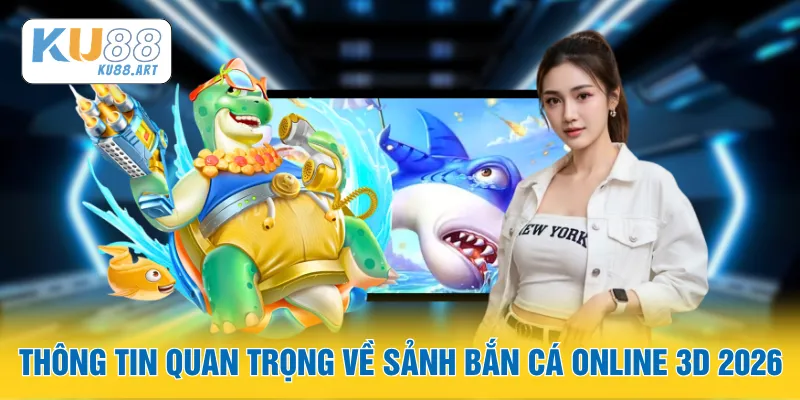 Thông tin quan trọng về sảnh bắn cá online 3D 2026